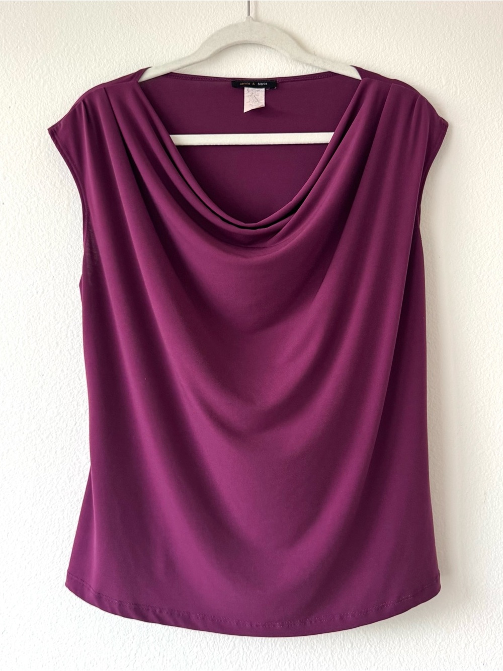Vintage Jennie & Marlis Cowl Neck Top